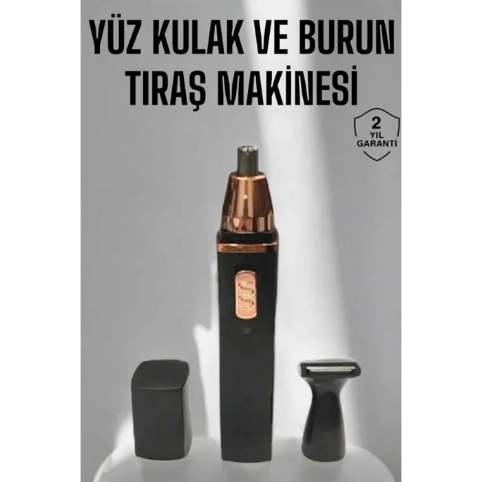 Tıraş Makinesi Kulak Burun ve Yüz Temizleyici Şarjlı Mini