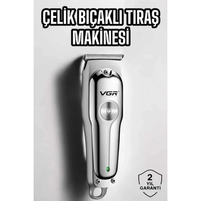 Tıraş Makinesi Profesyonel Tasarım Paslanmaz Çelik Bıçaklı