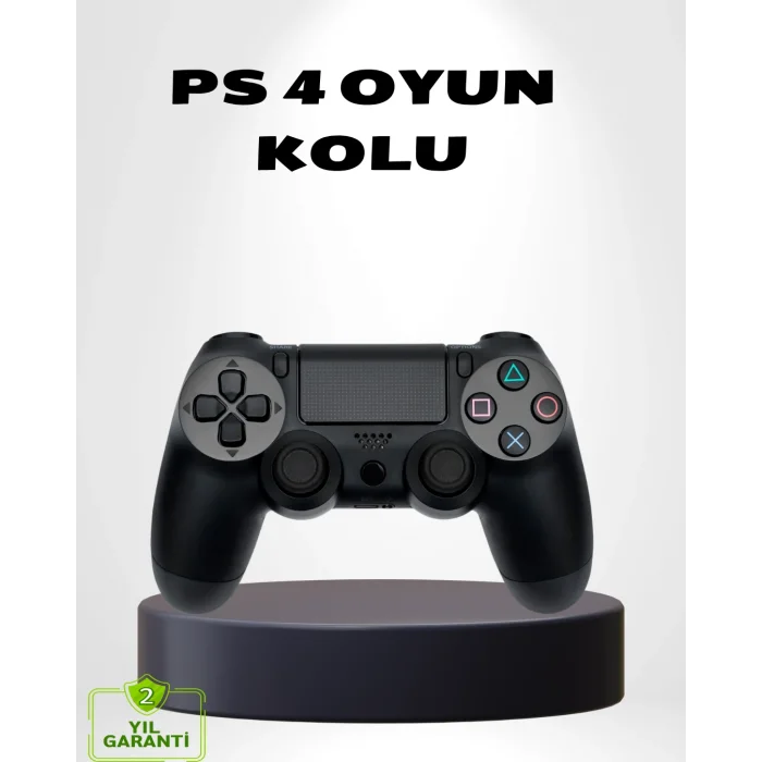Titreşimli Kablosuz Oyun Kolu – PS4, PC, Mobil, Tablet ve Steam Uyumlu