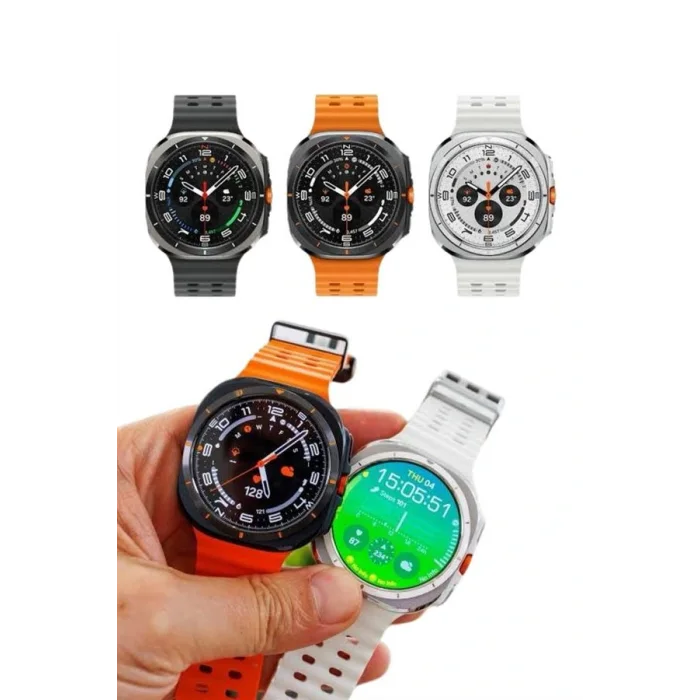 Tüm Telefonlara Uyumlu Akıllı Saat Uyku ve Sağlık Takibi Nabız Ölçer Adım sayar