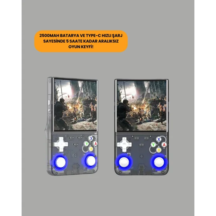 TV Bağlantılı 64GB Hafızalı Retro Oyun Konsolu