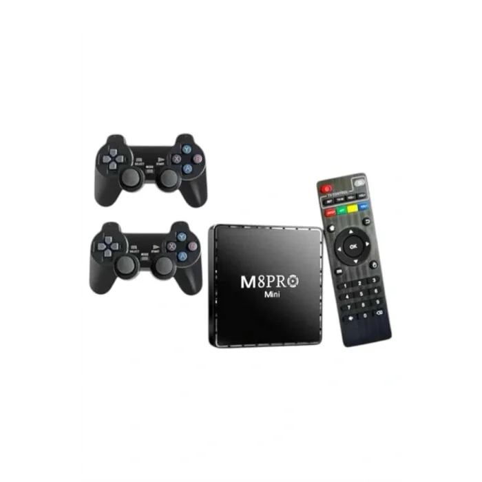 TV Game Box Netflix Youtube 1000 Oyunlu Android Oyun Konsolu Kumandalı