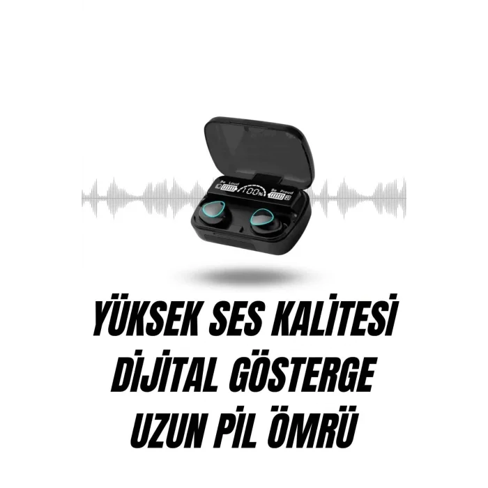 Ucuz Kaliteli Yeni Nesil 7 Kordonlu Akıllı Saat ve Kablosuz Bluetooth Kulaklık ANC Özelliği