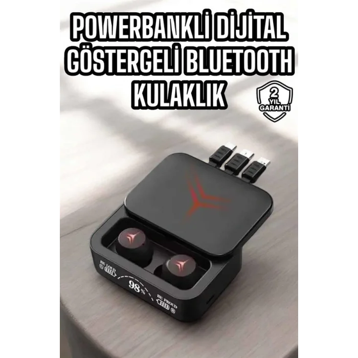 Ucuz ve Kaliteli Bluetooth Kulaklık TWS Çoklu Şarj Girişi Yüksek Ses Kaliteli