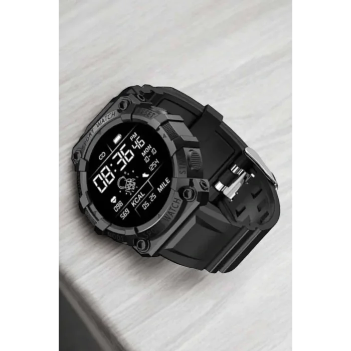 Unisex Tasarımıyla Klasik ve Spor Kombinlere Uygun Akıllı Saat