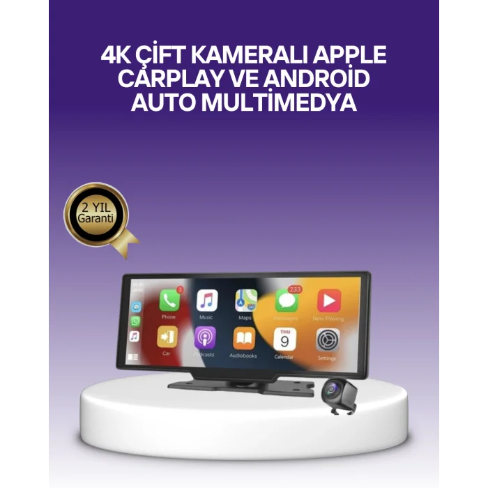 Volkswagen Golf, Polo, Passat, Jetta, Tiguan, BMW 3-5 Serisi CarPlay Android Auto 10.26” Ekran