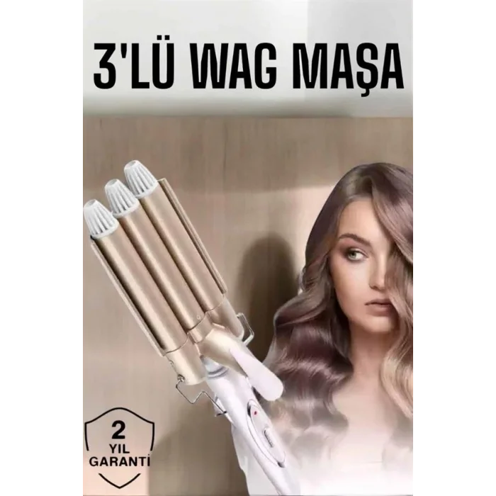 Wag Maşa Negatif İyon Teknolojili Isı Ayarlı Saç Maşası