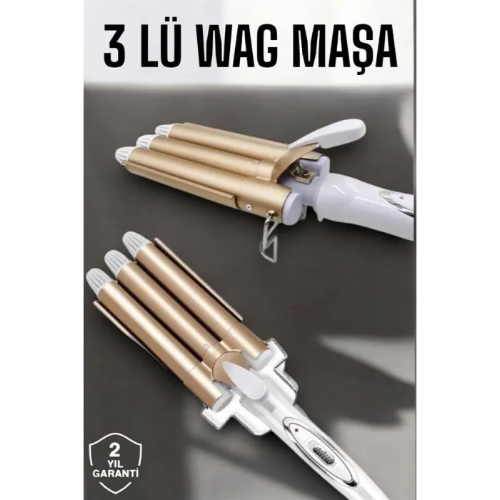 Wag Maşa Yüksek Isı Ayarlı Su Dalga Maşası