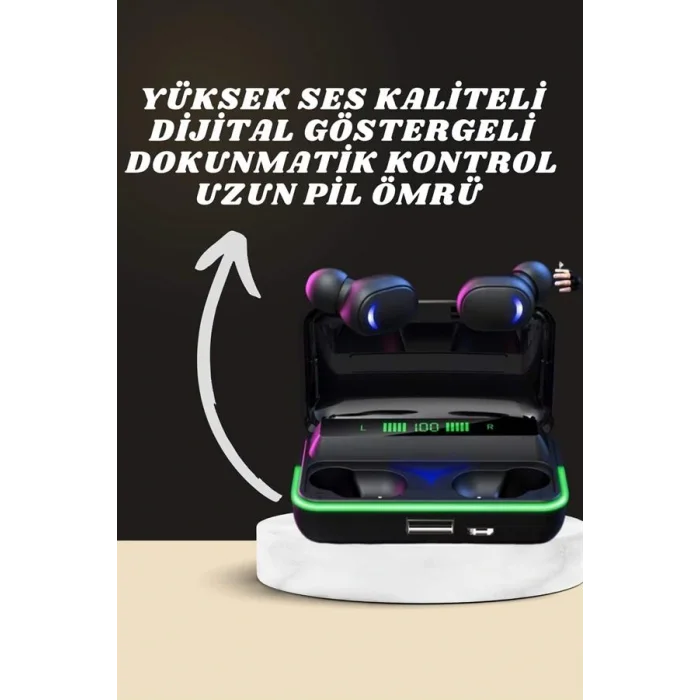 Yeni Nesil Akıllı Saat ve Bluetooth Kulaklık Kampanyası Android Ve İOS Uyumlu Uyku ve Sağlık Takibi