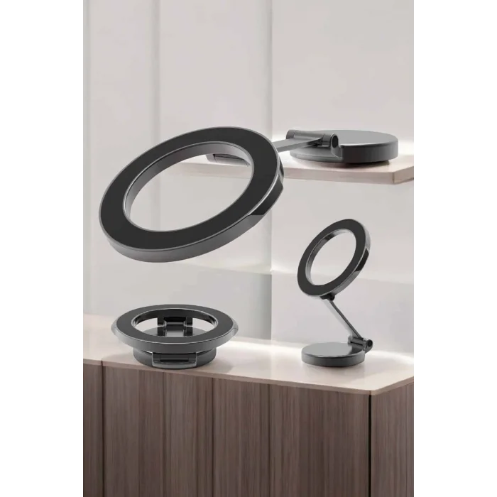 Yeni Nesil Araç İçi Mıknatıslı Telefon Tutacağı Tüm Telefonlara Uyumlu