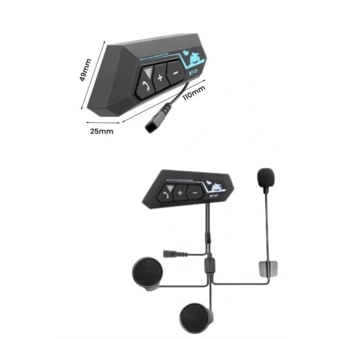 Yeni Nesil Dinleme Ve Konuşma Özellikli Intercom Kask Kulaklığı 5.0 Bluetooth