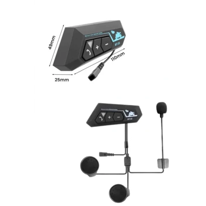 Yeni Nesil Dinleme Ve Konuşma Özellikli Intercom Kask Kulaklığı 5.0 Bluetooth