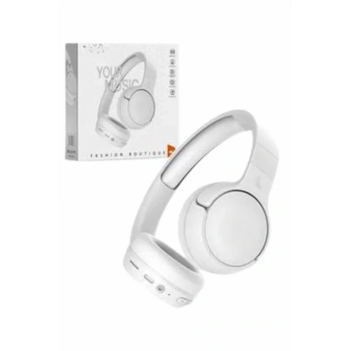 Yeni Nesil Kulak Üstü Bluetooth Kulaklık Type-C Girişli Yüksek Ses Kaliteli