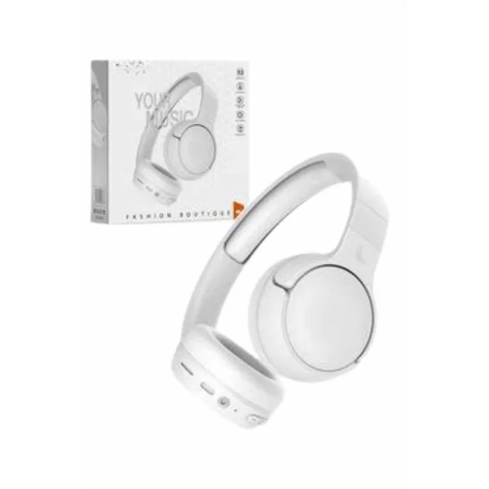 Yeni Nesil Kulak Üstü Bluetooth Kulaklık Type-C Girişli Yüksek Ses Kaliteli