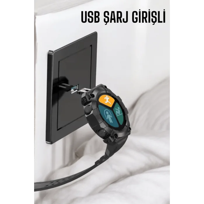 Yeni Nesil Pro Akıllı Saat Sağlık Ve Spor Takibi Yapabilen