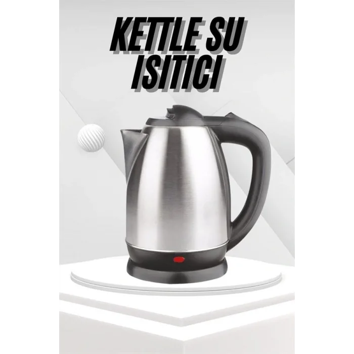 Yeni Nesil Saplı Uzun Ömürlü Paslanmaz Çelik Su Isıtıcı Kettle
