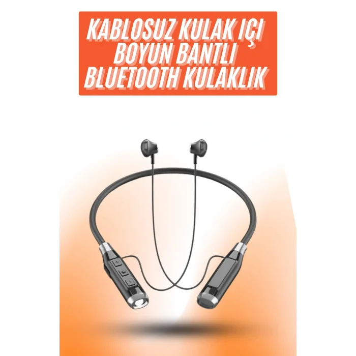 Yeni Nesil Silikonlu Kulak İçi Kablosuz Kesintisiz Bluetooth Kulaklık Kablolu