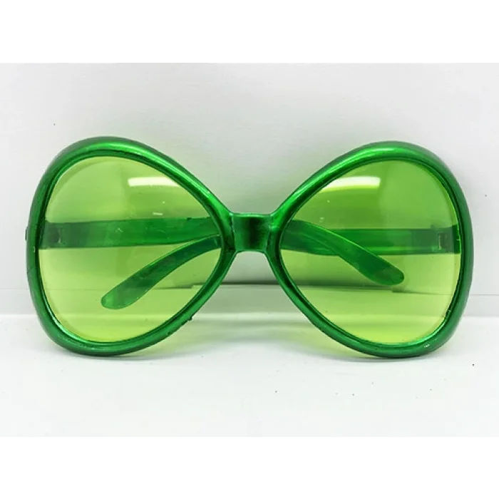 Yeşil Renk Yeşilçam Nostalji 80li Yıllar 90lı Yıllar Parti Gözlüğü  7x16 cm