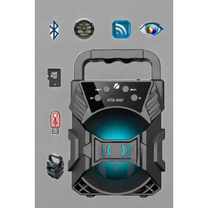 Yüksek Performanslı Bluetooth Hoparlör Kablosuz Taşınabilir