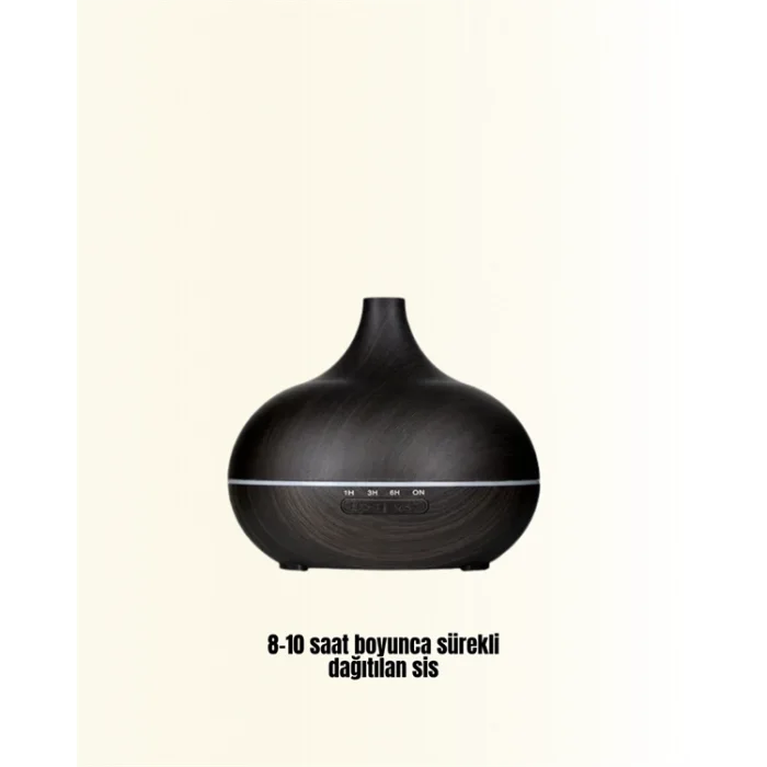 Zamanlayıcılı ve Otomatik Kapanmalı Aromaterapi Nemlendirici Difüzör