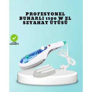 1500W Güçlü Buharlı Ütü | Yanık Riski Olmadan Hızlı Ütüleme
