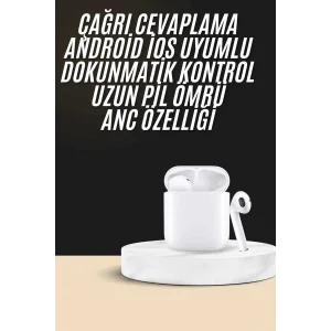 2. Nesil Bluetooth Android ve İOS Uyumlu Kablosuz Kulaklık Çağrı Cevaplama