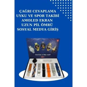 2025 Model Akıllı Saat ve 2.Nesil TWS Bluetooth Kulaklık Yüksek Ses Kaliteli