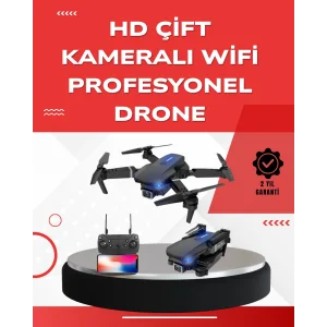 2.4G 4CH Katlanabilir Drone 100 Metre Uçuş Mesafeli