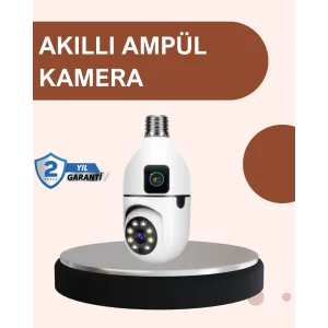 2’si 1 Arada Güvenlik Kamerası ve Sel Işığı – Kablosuz Akıllı Kamera