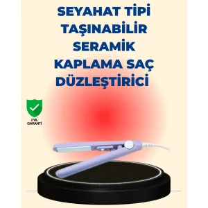 2’si 1 Arada Saç Düzleştirici ve Bukle Maşası – Düz ve Kıvırcık Saçlara Uygun Çok Yönlü Kullanım