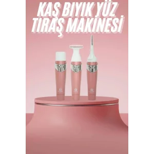 3 Başlıklı Kıl Tüy Temizleyici Epilasyon Aleti Tüm Cilt Tiplerine Uygun