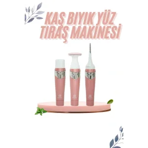 3 İn 1 Epilasyon Aleti Hassas Ciltlere Özel Uzun Ömürlü Kaş Yüz Burun