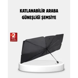 360° Ayarlanabilir Ön Cam Güneşliği – Pratik Kullanım ve Dayanıklı Yapı