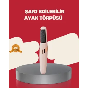 360° Etkili Elektrikli Ayak Bakım Aleti Nasır Giderici