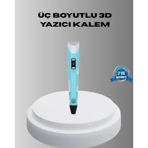 3D Yazıcı Kalem Taşınabilir FDM Teknolojili ve Çok Amaçlı Kullanımlı