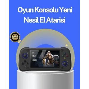 4.3” HD Ekranlı El Konsolu 64GB Hafıza Kartı ve 10000 Yüklü Oyun