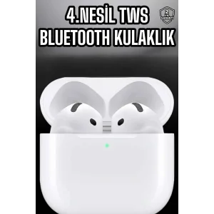 4.Nesil Kaliteli TWS Android ve İOS Uyumlu Mikrofonlu Kulaklık