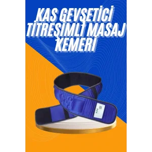 5 Motorlu Titreşimli Masaj Aleti Masaj Kemeri Göbek Bel İnceltmeye Uygun