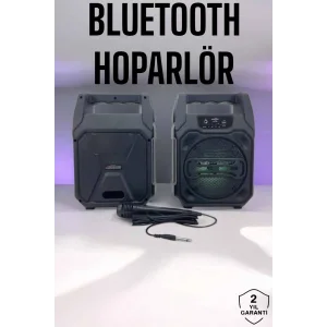 6.5 İnç Kablosuz Hoparlör Bluetooth Bağlantılı Yüksek Ses Kaliteli