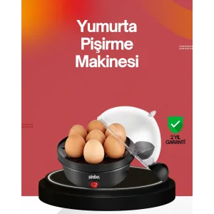 7 Yumurtalık Buharlı Yumurta Pişirme Cihazı Otomatik Kapanma Özellikli