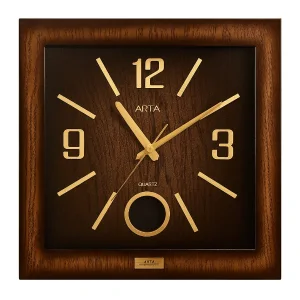 Ahşap Tasarımlı Duvar Saati