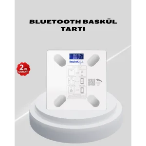 Akıllı Bluetooth Tartı – 8 Farklı Ölçüm Verisi, Otomatik Kişi Tanıma