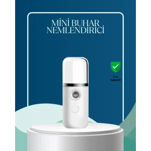Akıllı Pro Teknolojili Şarjlı Nemlendirici – Portatif Cilt ve Hava Nemlendirici Cihaz