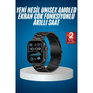 Akıllı Saat 3 Kordonlu Waterproof Adımsayar, Titreşim ve GPS Özelliği