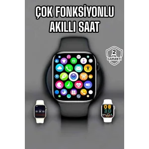 Akıllı Saat Amoled Ekran GPS ve Uyku Takibi Bluetooth Bağlantılı