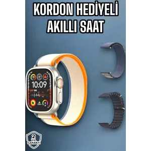 Akıllı Saat Android ve İOS Uyumlu NFC Ve GPS Özelliği Arama Cevaplayan