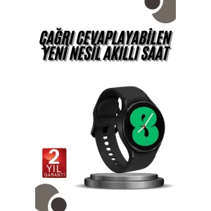 Akıllı Saat Bluetooth Bağlantılı Yuvarlak Ekran Plastik Kordonlu