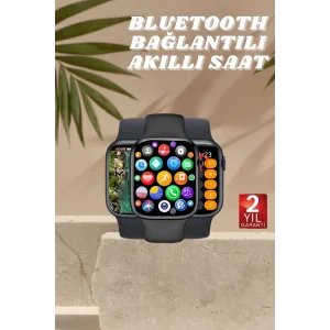 Akıllı Saat Nabız Ölçebilen Adımsayar Kalori Hesaplama Tema Değiştirme GPS Uyumlu