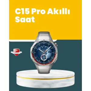 Akıllı Saat Nabız Ölçer, Adım Sayar ve Uyku Takip Özellikli