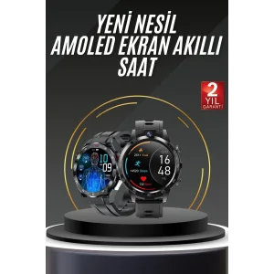 Akıllı Saat Yeni Model Sesli Asistan Bildirim Görme Bluetooth Bağlantılı Müzik Dinleme